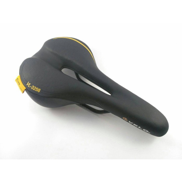 Promo Terbaru Sadel Sepeda Merk Velo Type Vl-3256 Tengah Bolong Terbaru