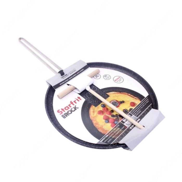 ✨Baru Starfrit The Rock Wajan Dengan Spreader Crepes Pan Terbaru