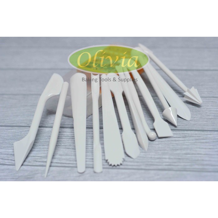 

✅Termurah San Neng Fondant Plastic Modeling Tools 12 Pcs / Figure Tools Sn4640 Terbaru