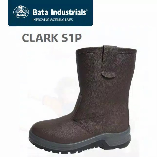 ✨COD Sepatu Safety Shoes Bata Clark Terbatas