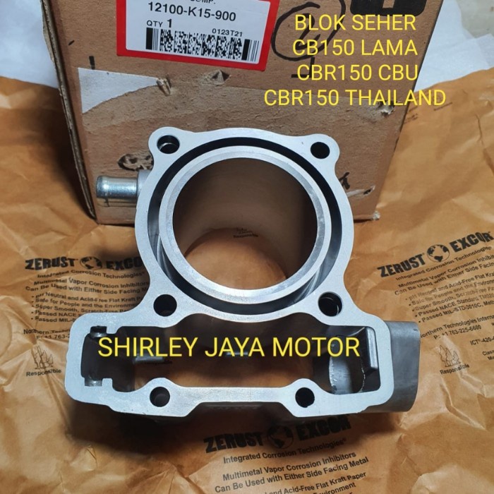 ✨New Blok Seher Only Cylinder Blok Cb150 Lama Cbr 150 R Cbu Cbr150 R Bisa Gojek