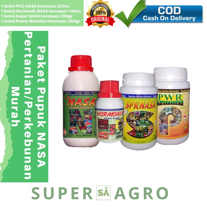 ✨COD Paket Pupuk Nasa Untuk Sawit - Pupuk Murah Sawit Nasa Limited