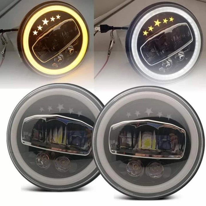 ✨New Lampu Daymaker 7 Inch Rubicon Diskon