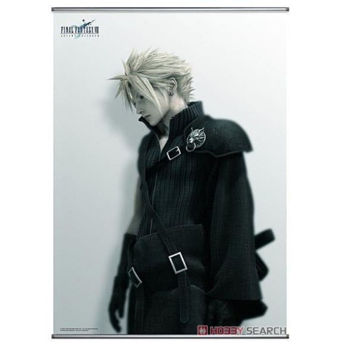 ✅Ready Poster Final Fantasy Vii Advent Children Wall Scroll Cloud Terbatas