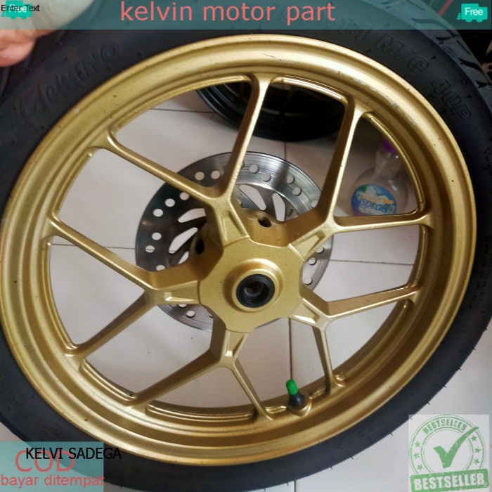 ✨COD Velg Depan Honda Vario 125 150 Led Original Gold Terbaru