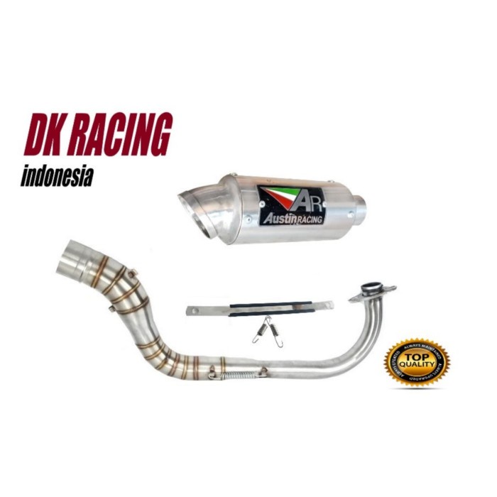 ✨New Ori Knalpot Racing Honda Allnew Vario 150 Austi Racing Diskon