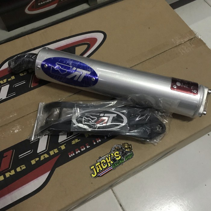 ✨New Ori Slincer Silincer Knalpot Aitech Muffler Indonesia Original New Model Bisa Gojek