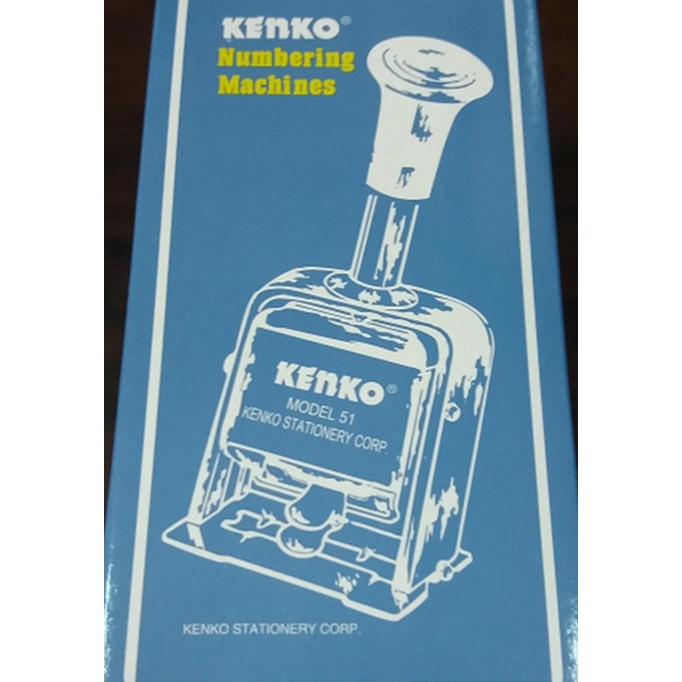 

Stempel Kenko Numbering Machine Model 51 (Numerator 7 Digit) Original
