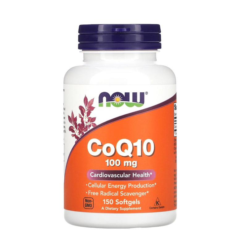 NOW FOODS COQ10 100 MG 150 SOFTGELS