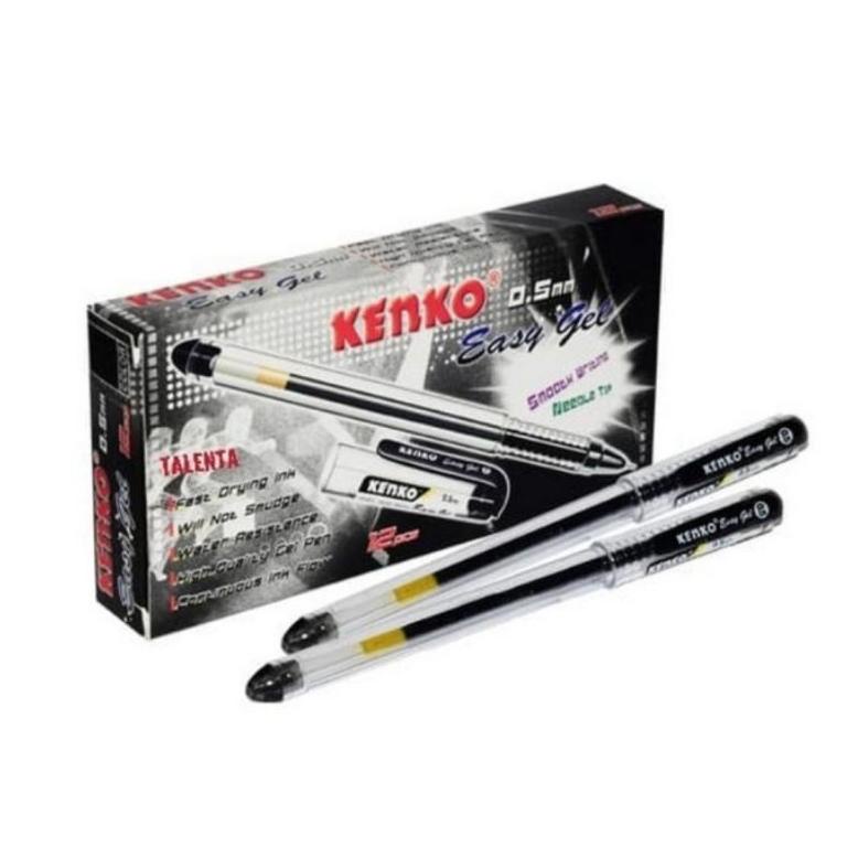 

TERMURAH Pulpen Kenko Easy Gell 0.5 / (1pak/12pcs) PROMO