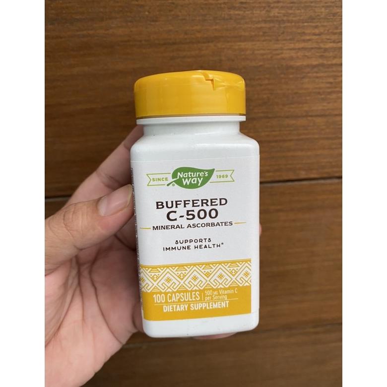 NATURES WAY BUFFERED C C-500 500 MG 100 CAPSULES