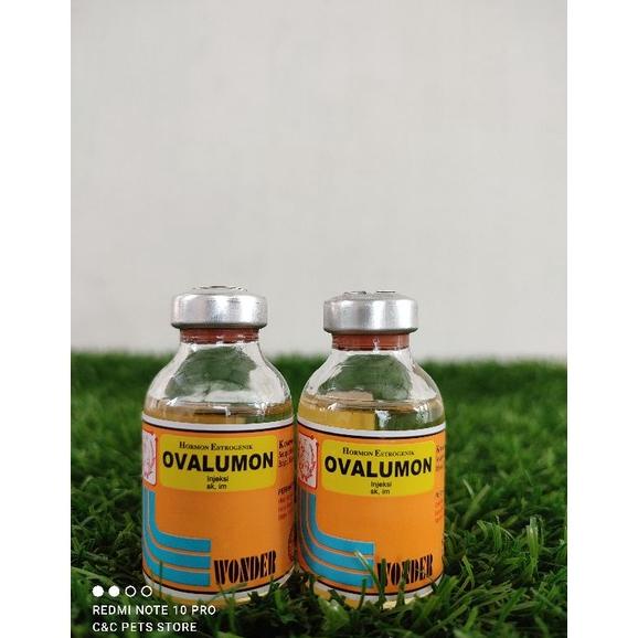 TERMURAH Ovalumon Injeksi 20 ml penambah birahi untuk hewan peliharaan (betina) ORIGINAL PROMO