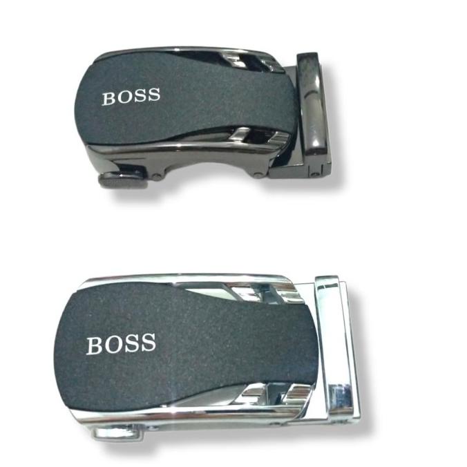 Kepala Ikat Pinggang Pria Rel Kepala Gesper Model Rel