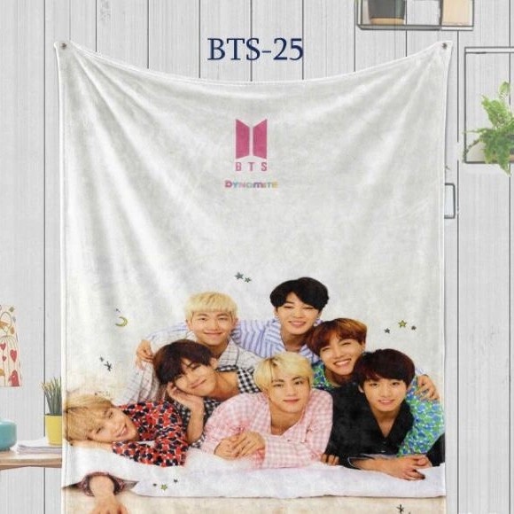 Selimut Bts Bt21 Kpop Korea Printing