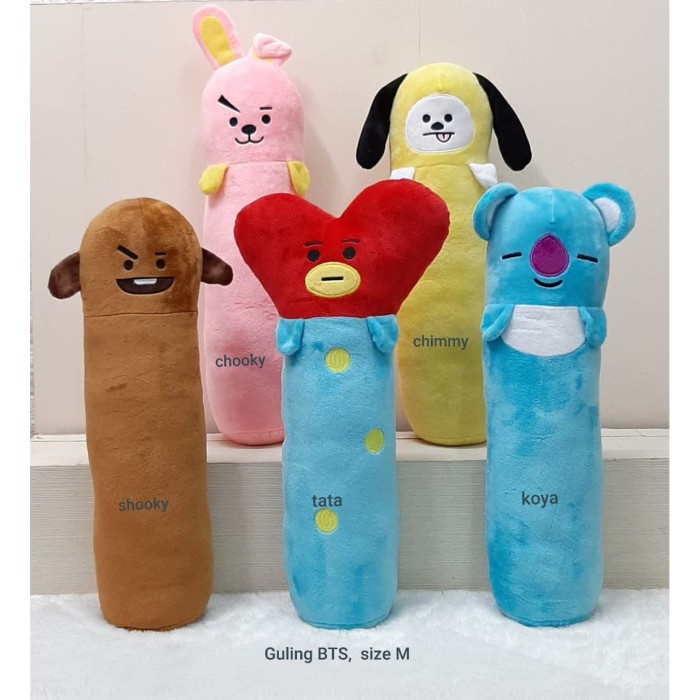 Guling Bts Size 55Cm/Guling Boneka Bt21/Guling Animal