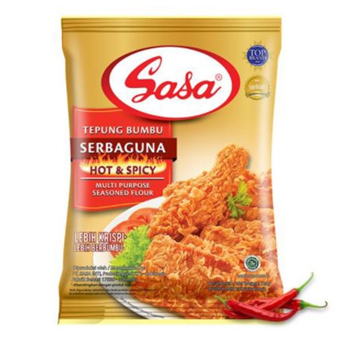 

SASA TEPUNG BUMBU SERBAGUNA PEDAS 210GR /PCS