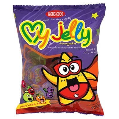 

WONG COCO MY JELLY 420GR /PCK