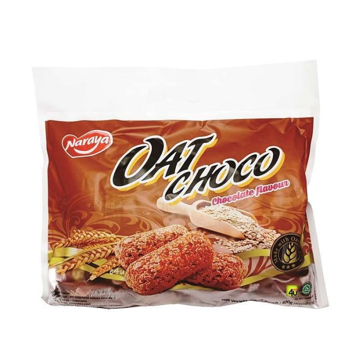 

NARAYA OAT CHOCO CHOCOLATE 400GR /BAG