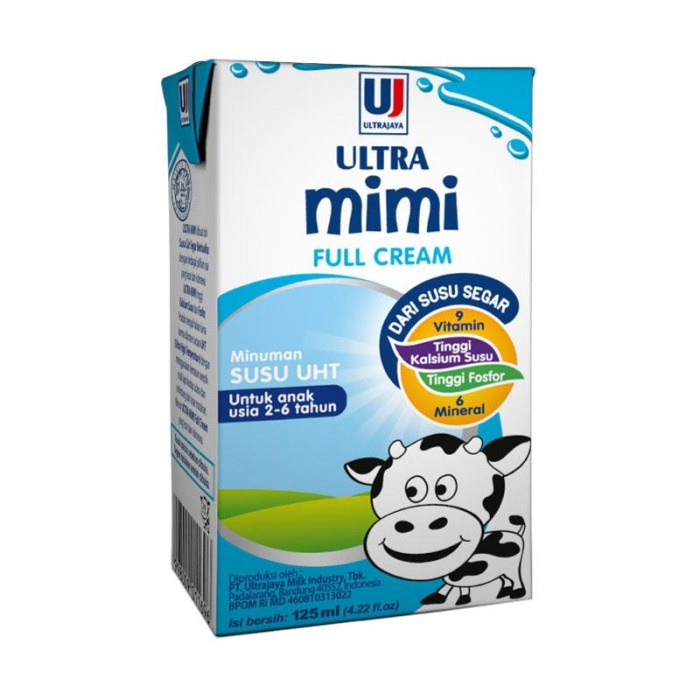 

ULTRA MIMI FULL CREAM 125ML /PCS