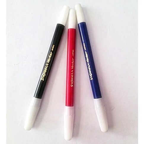 

Spidol Snowman Marker Kecil (Hitam/Biru/Merah) Kode 336