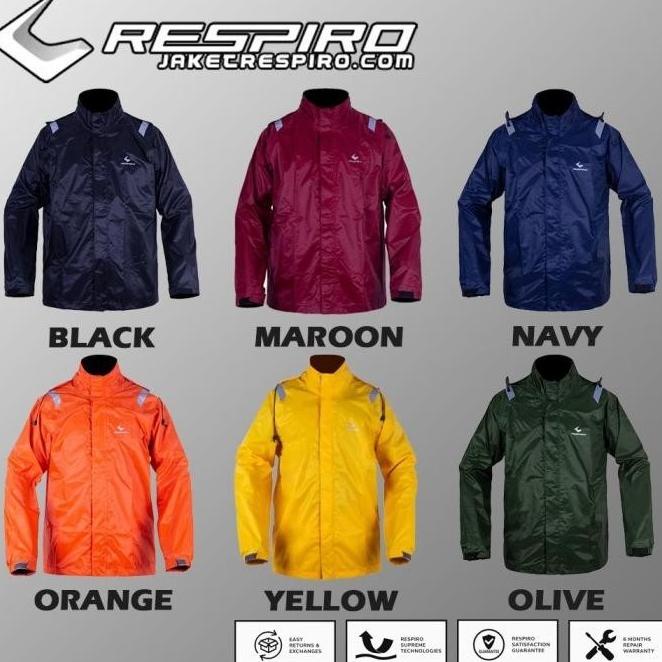  MANTEL JAS HUJAN RESPIRO THE CHALLENGER R2 ORIGINAL ASLI EIGER AXIO