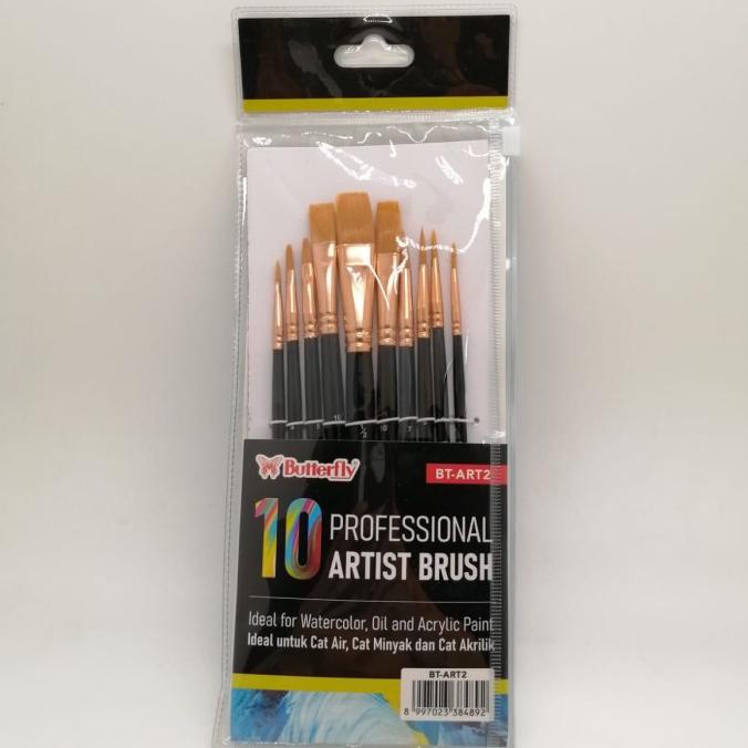 

Kuas Lukis Butterfly Professional Set Bt-Art2 Kode 1012