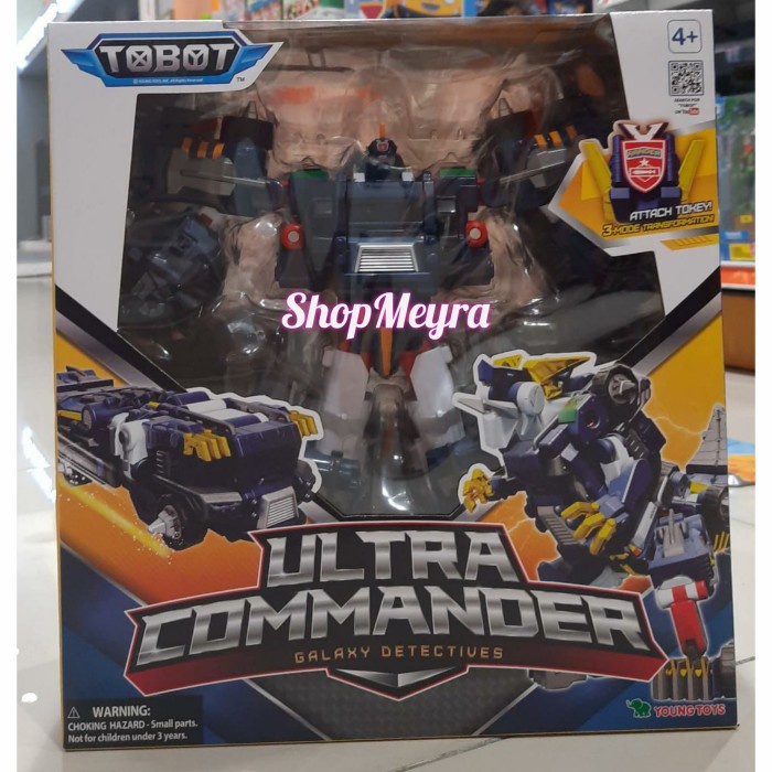 MUST HAVE TOBOT GD GALAXY DETECTIVES ULTRA COMMANDER TERMURAH