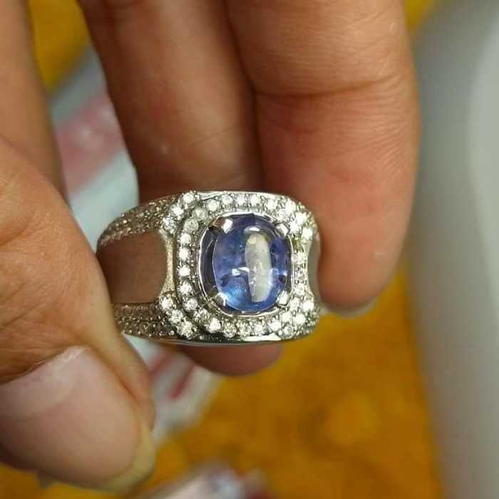 ✨Termurah Natural Blue Sapphire Ceylon Srilanka Memo Cgl Lab Diskon