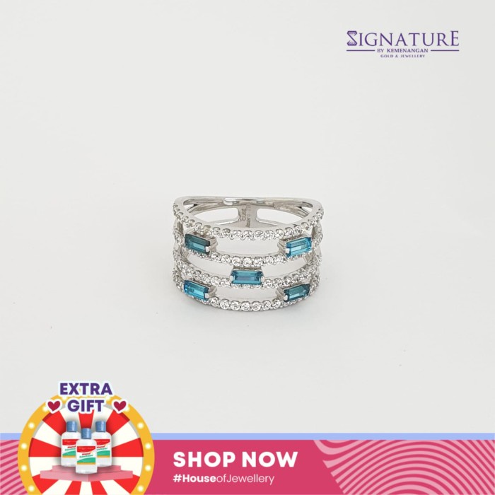 ✨Termurah Cincin Cuse 3 List Kadar 750 Terbatas