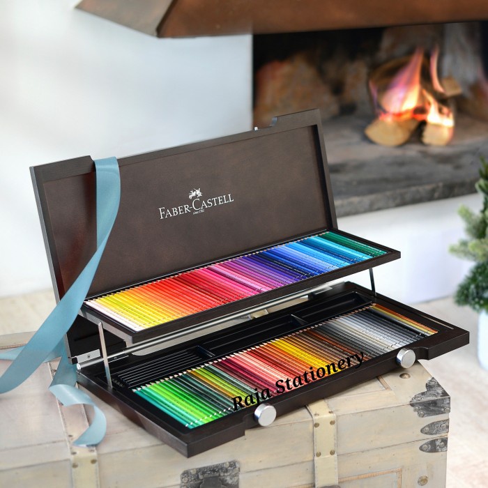 

✨Sale Faber Castell 120 Colour Pencils Polychromos Wood Case Limited Limited