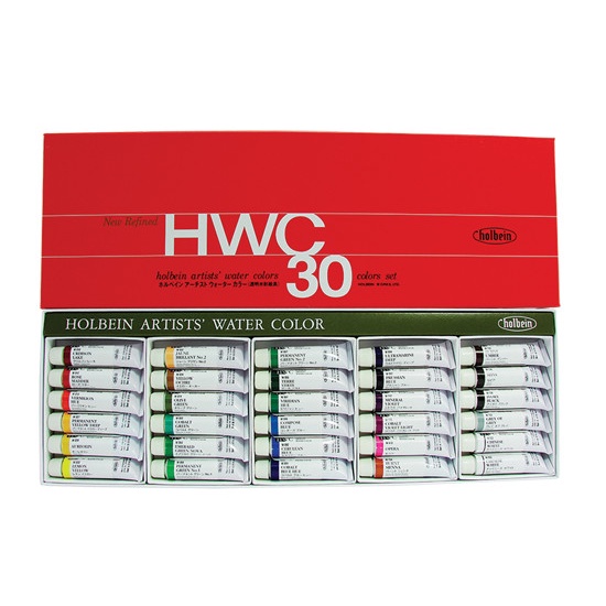 

✨Sale W407 Holbein Artist'S Watercolor Set Of 30 Colors 5Ml Diskon