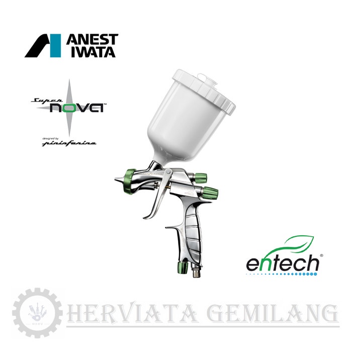 

Anest Iwata LS-400 Entech Supernova ETS HVLP Spray Gun 1.4 mm