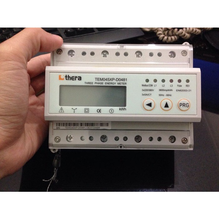 ✨Ready Kwh Meter 3Phase Merk Thera Tem045Xp-D0481 Limited