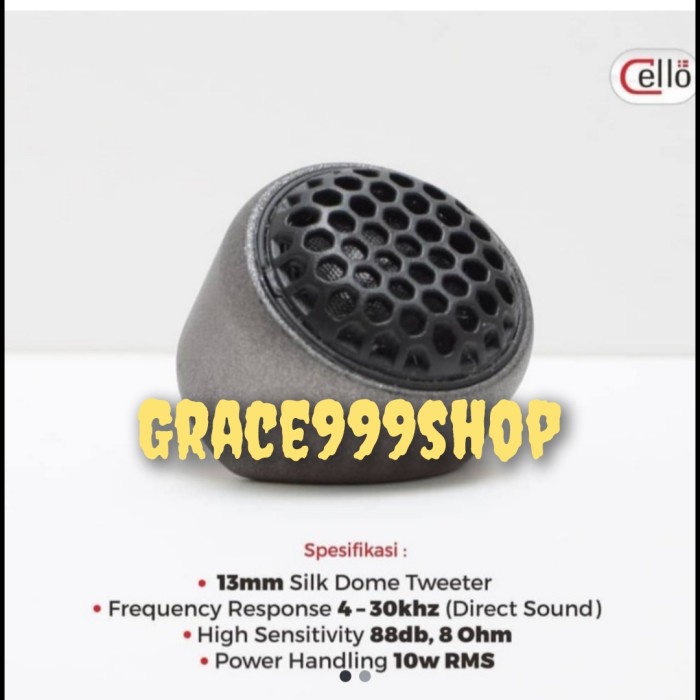 ✨New Ori Tweeter Cello Solution Up 2021 Silk Dome Tweeter Bisa Sameday