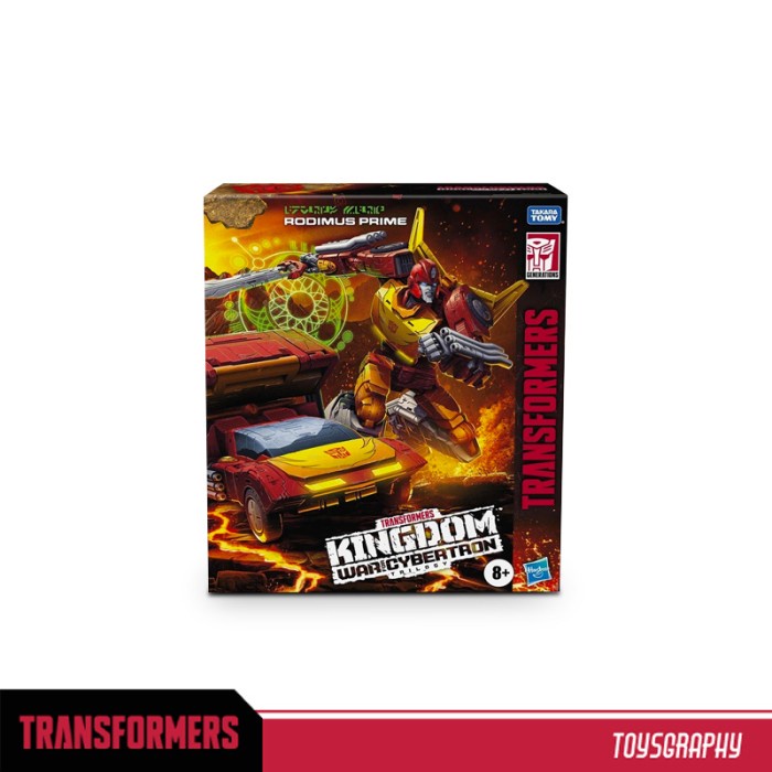 ✨New Ori Transformers War For Cybertron Kingdom Commander Rodimus Prime Bisa Sameday
