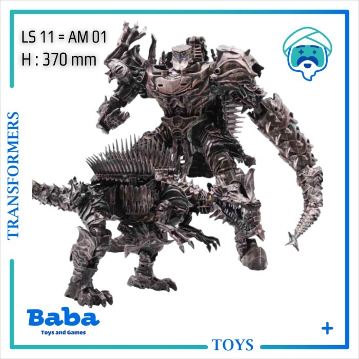 ✨New Ori Bmb Aoyi Mech Transformers Deformation Ls11/Am01 Scorn Dinosaurus Diskon