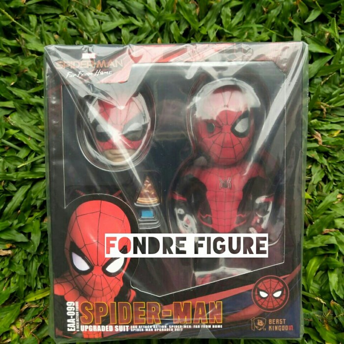 ✨New Ori Original Egg Attack Action Spiderman Eaa-099 Upgraded Suit Spider Man Terbaru