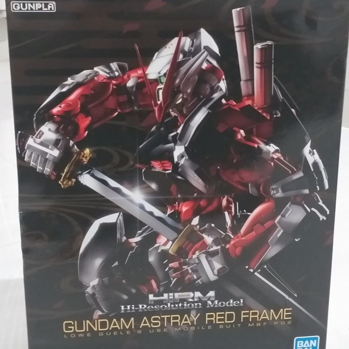✨New Mg Hi-Resolution Model Hirm Gundam Astray Red Frame Hires Ori Bandai Bisa Sameday
