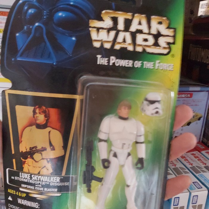 ✨New Ori Kenner Green Card Luke Skywalker In Stormtrooper Disguise Diskon
