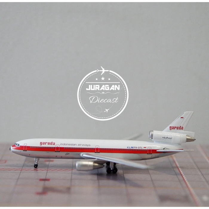 ✨New Diecast Garuda Indonesia Dc-10 - 30 Klm Ph-Dtl By Apollo Diskon