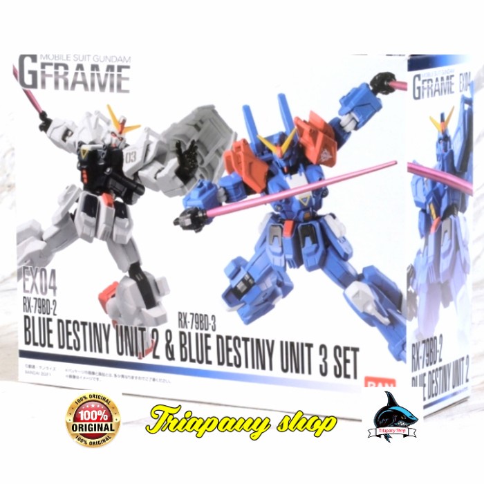 ✨New Mobile Suit Gundam G Frame Ex04 Blue Destiny Limited