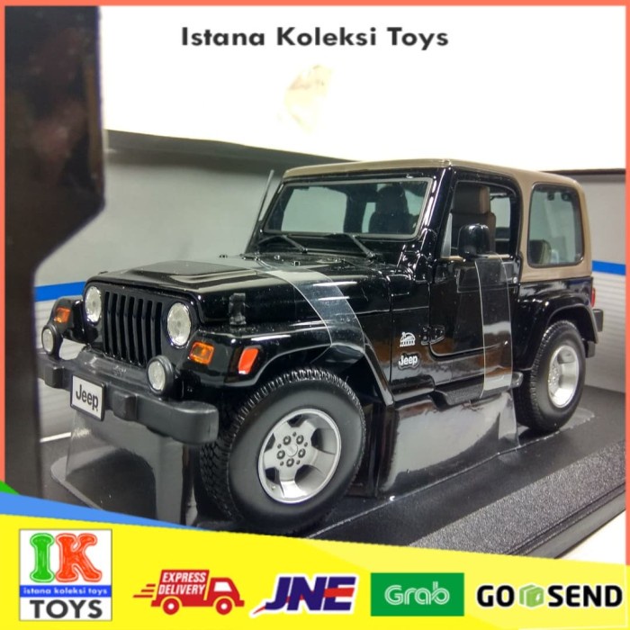 ✨New Diecast Miniatur Mobil Jeep Wrangler Sahara Maisto Special Edition Diskon