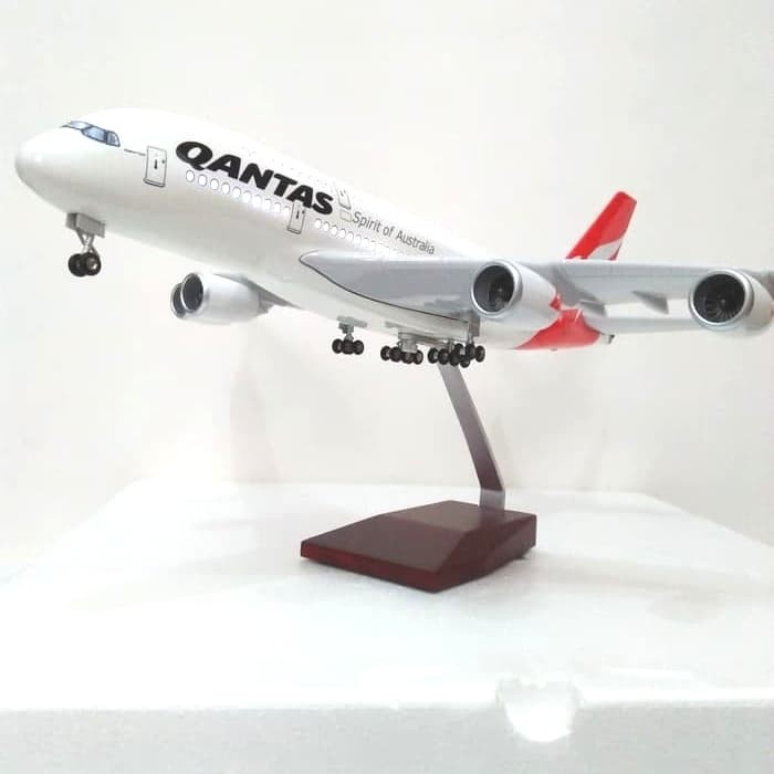 ✨New Pesawat Diecast Qantas Airlines Airbus Besar Terbatas