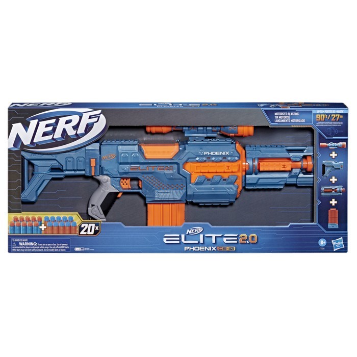 Nerf Elite 2.0 Blaster Phoenix Plus Up F2541 Original Nerf Hasbro