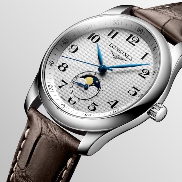 ✅Termurah Jam Tangan Longines Master Moonphase White Dial 40 Mm L2.909.4.78.3 Bisa Gojek