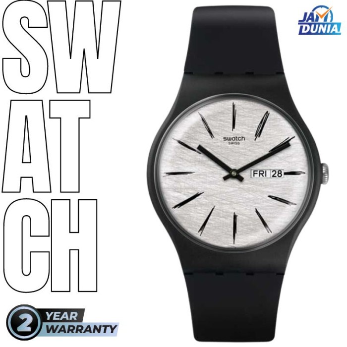 ✅Ori Jam Swatch Original Suob726 Suob 726 Jam Pria La Matita Bisa Gojek