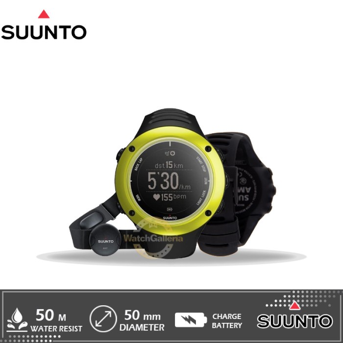 ✅Ready Jam Tangan Suunto Ambit2 S Lime Hr Original Murah Terbatas