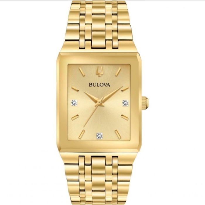 ✅Sale Bulova 97D120 Gold Berkualitas
