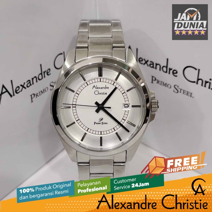 ✅Original Jam Tangan Alexandre Christie Pria Original 1033 M2 Ac1033M2 La Berkualitas