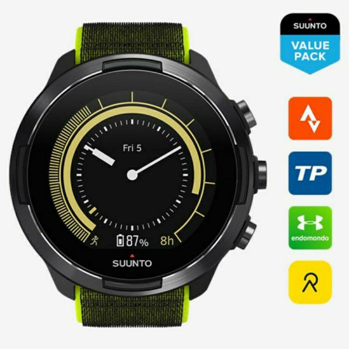 ✅Original Jam Tangan Suunto 9 Baro Lime Original Berkualitas